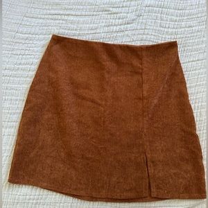 Corduroy skirt